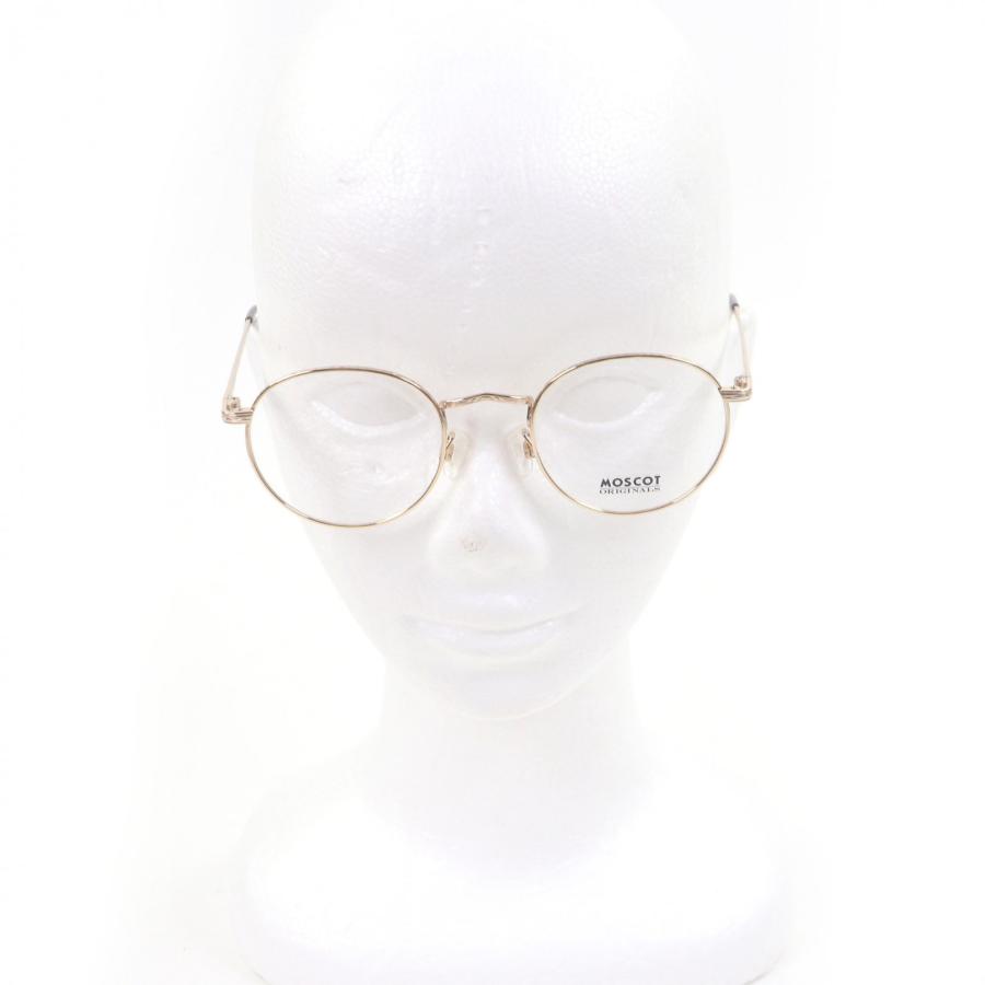 極美品□MOSCOT モスコット DOV ドーブ ラウンドフレーム メガネ 眼鏡