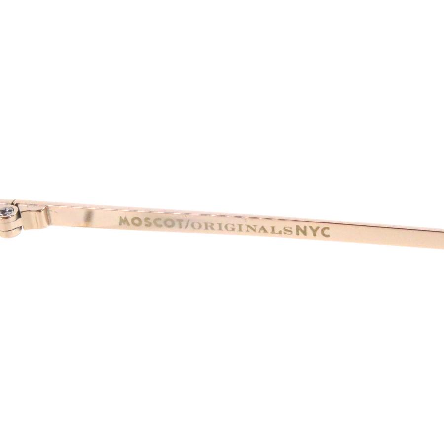 極美品□MOSCOT モスコット DOV ドーブ ラウンドフレーム メガネ 眼鏡