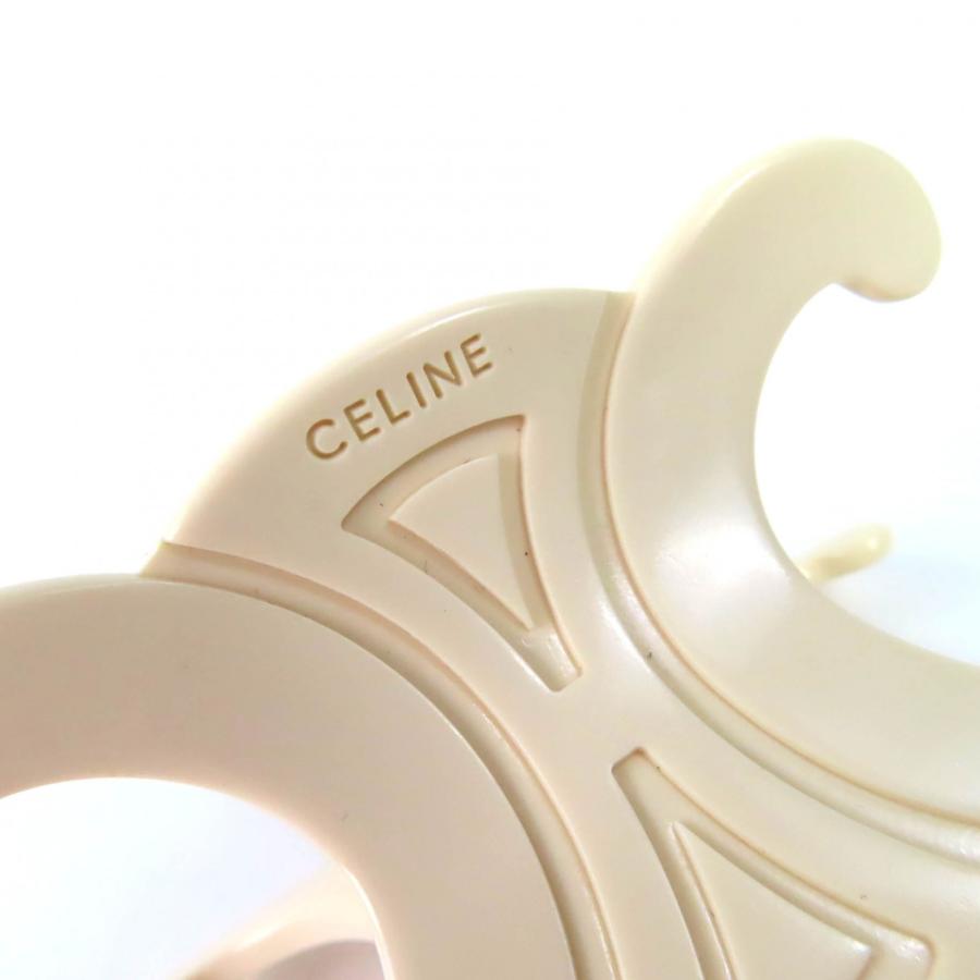 CELINE（セリーヌ） 極美品△CELINE 46Y856IAS ラージ ヘアクロー