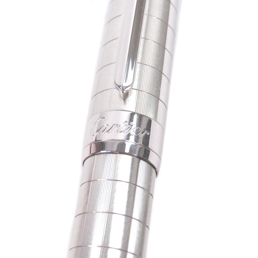 カルティエ Cartier パシャ ドゥ カルティエ ボールペン シルバーカラー Cartier（カルティエ） 極美品□Cartier パシャ ドゥ プラチナ