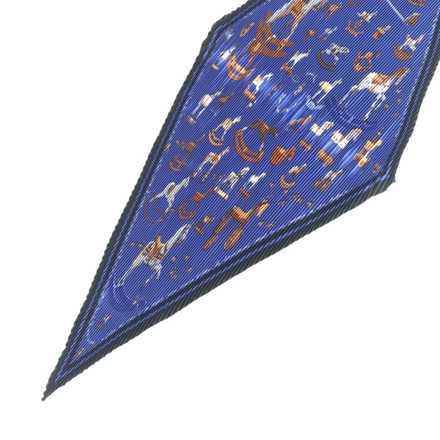 HERMES（エルメス） 極美品☆HERMES カレ90 青い木馬 シルク100