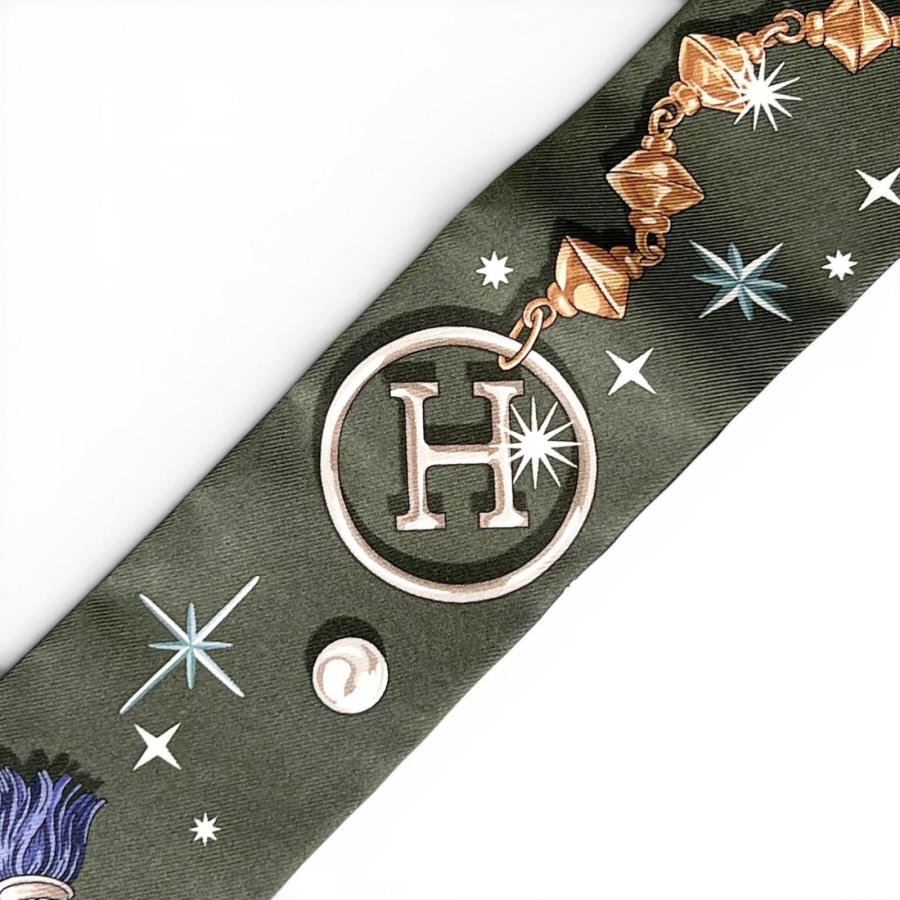 HERMES（エルメス） 極美品△HERMES ツイリー セ・ラ・フェット シルク
