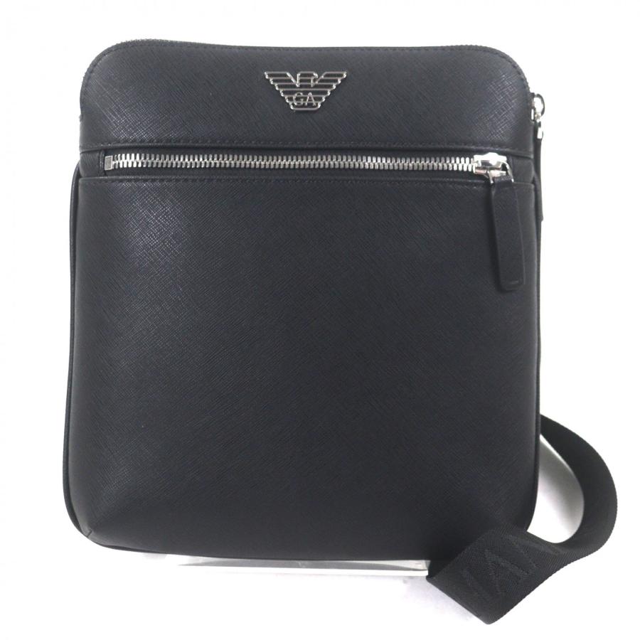 EMPORIO ARMANI ショルダーバッグ ボディバッグ　イーグル EMPORIO ARMANI 未使用品▽EMPORIO エンポリオ アルマーニ レザー
