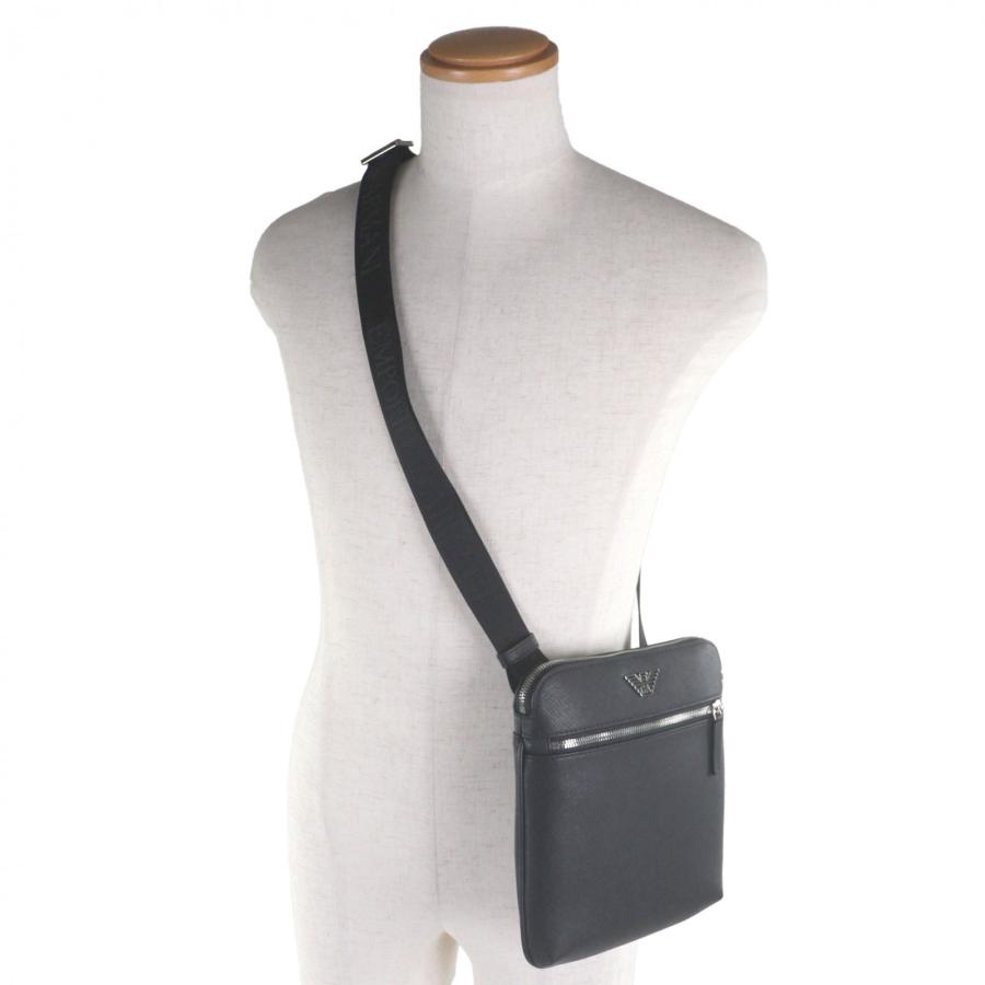 EMPORIO ARMANI 未使用品▽EMPORIO エンポリオ アルマーニ レザー 
