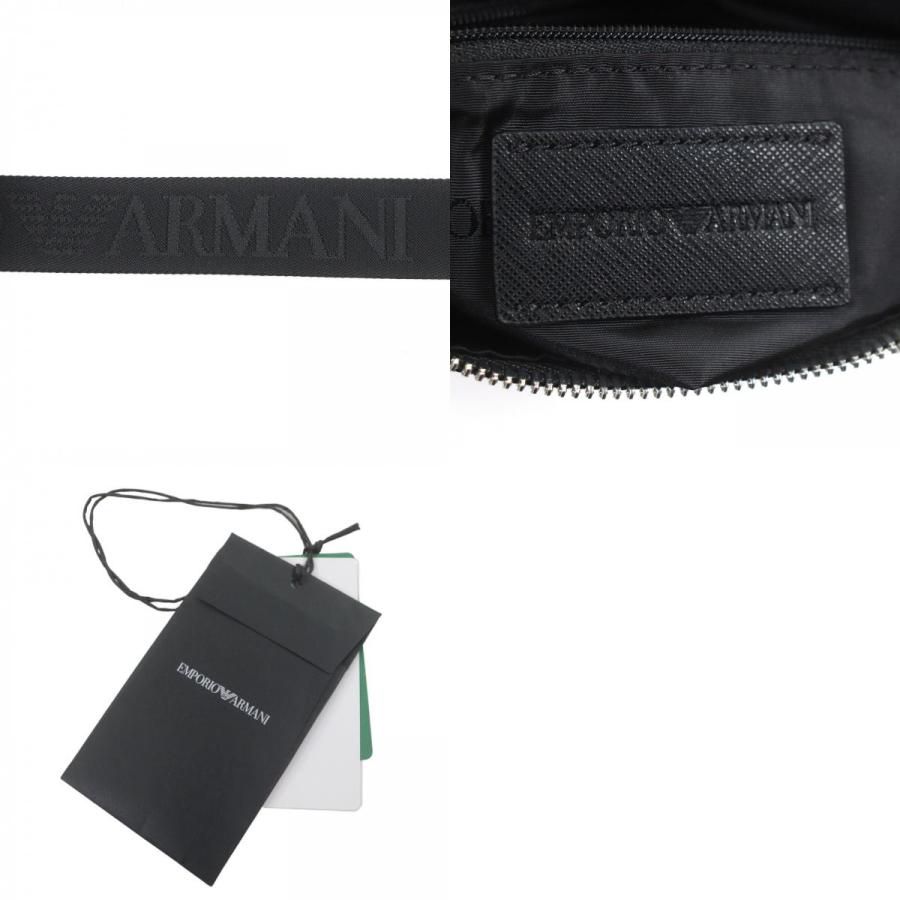 EMPORIO ARMANI 未使用品▽EMPORIO エンポリオ アルマーニ レザー 