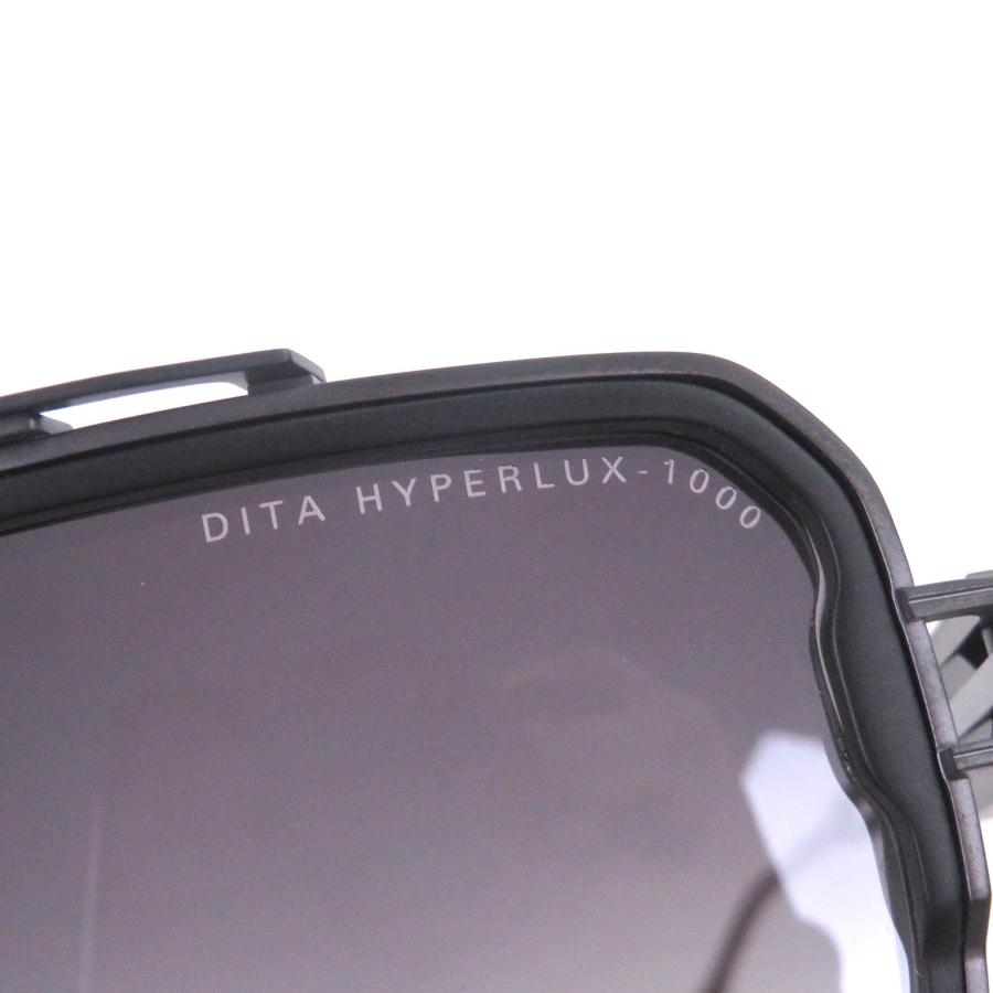 未使用品□ディータ DTS470-A-01 HYPERLUX-1000 ツーブリッジ サングラス マットブラック ガンメタリック 58□15-142 定価173800円の画像
