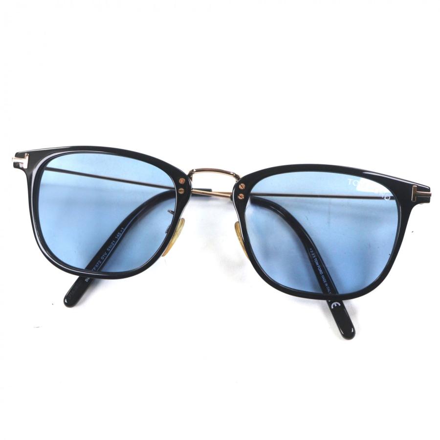 極美品▽TOM FORD トムフォード TF672 朝倉未来着用モデル ロゴ アイ