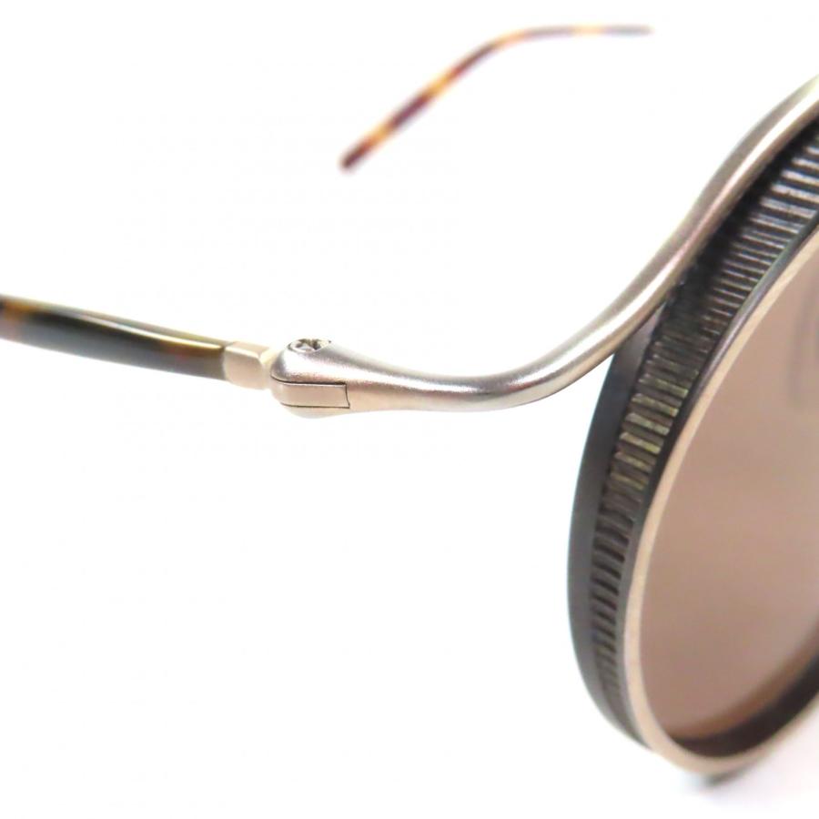 極美品▼MATSUDA マツダ 2903H 43 MGP-MBK メタル マーブル アイウェア サングラス ゴールド ブラウン 43□23-140 日本製 メンズ 定価118,800円 極美品▽MATSUDA マツダ 2903H 43 MGP-MBK メタル マーブル アイウェア