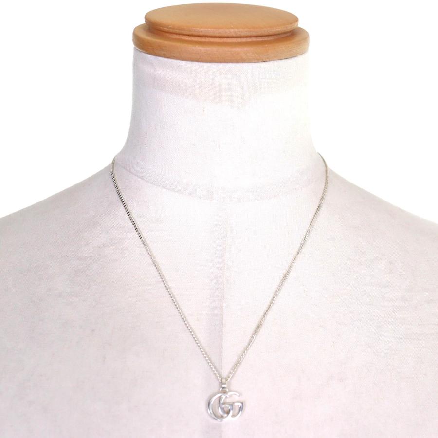 GUCCI（グッチ） 美品△GUCCI 814914 ダブルG ペンダント ネックレス