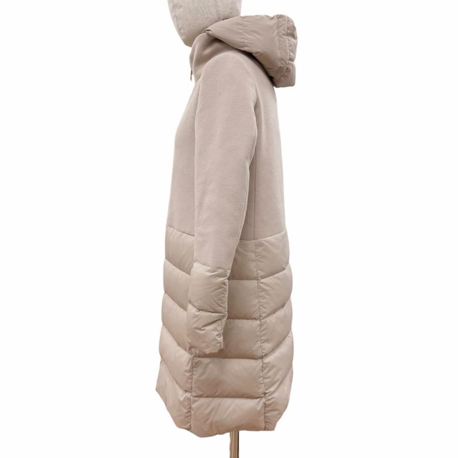 HERNO（ヘルノ） 美品◇Herno PI0848D DONNA ウール 切替デザイン ロゴ 