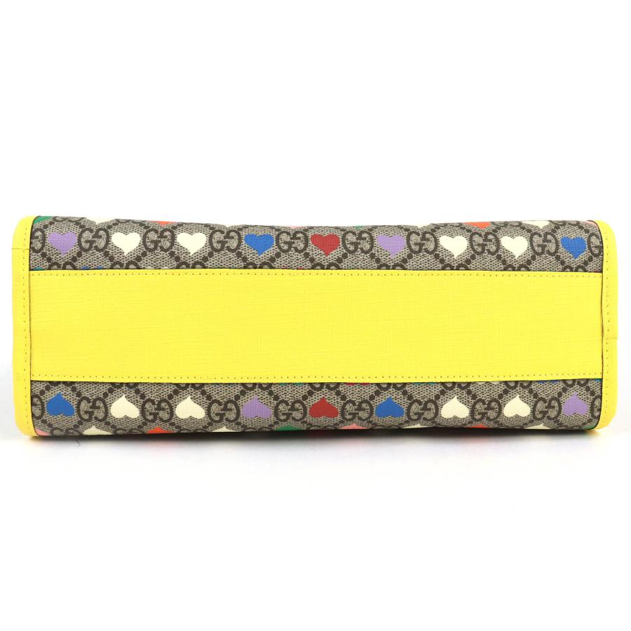 GUCCI（グッチ） 極美品△GUCCI 605614 GGスプリームキャンバス レザー