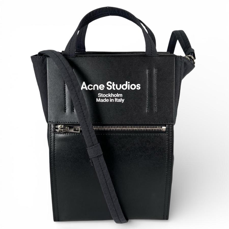 極美品△ACNE STUDIOS アクネストゥディオズ ペイパリーナイロン 2WAY 