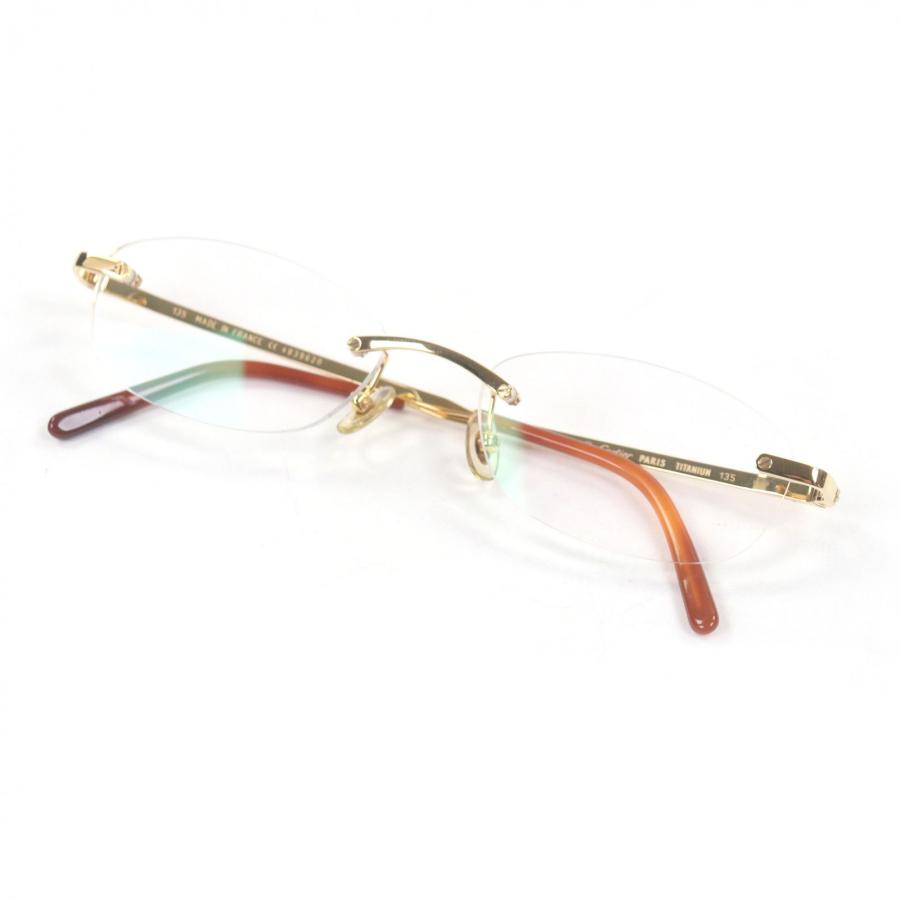 Cartier（カルティエ） 美品□Cartier ヴィンテージ チタニウム ツー