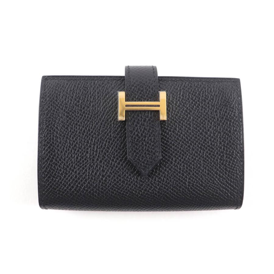 HERMES（エルメス） 未使用品☆HERMES ベアンミニ ブラック ヴォー 