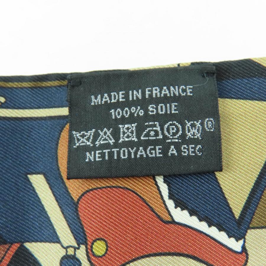 HERMES（エルメス） 極美品☆HERMES ツイリー PONY PIT STOP シルク100