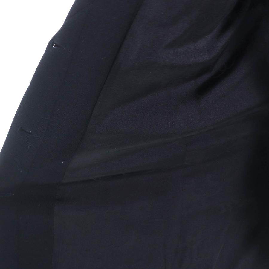 美品△CHANEL シャネル 07A P31269V21533 ココマークボタン ウール100％ コート ブラック 38 ハンガー付き フランス製 レディースの画像