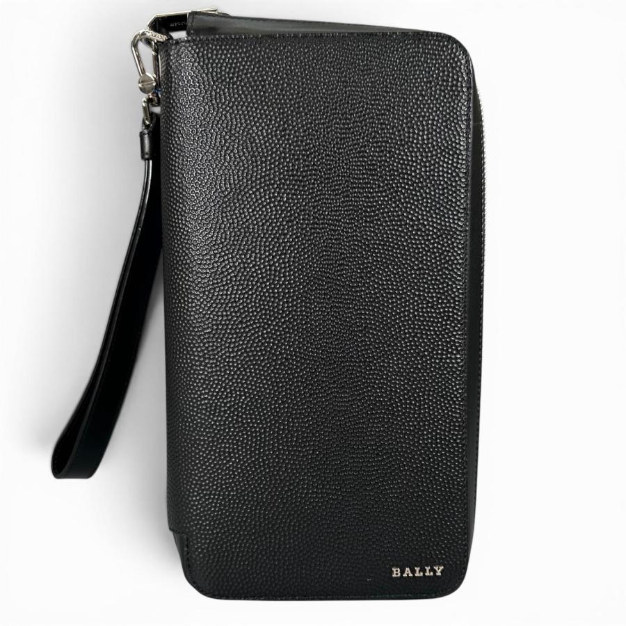 美品✨希少カラー BALLY 長財布 オーガナイザー ラウンドファスナー 箱付 Bally（バリー） 未使用品△BALLY NYONS カーフレザー ラウンド