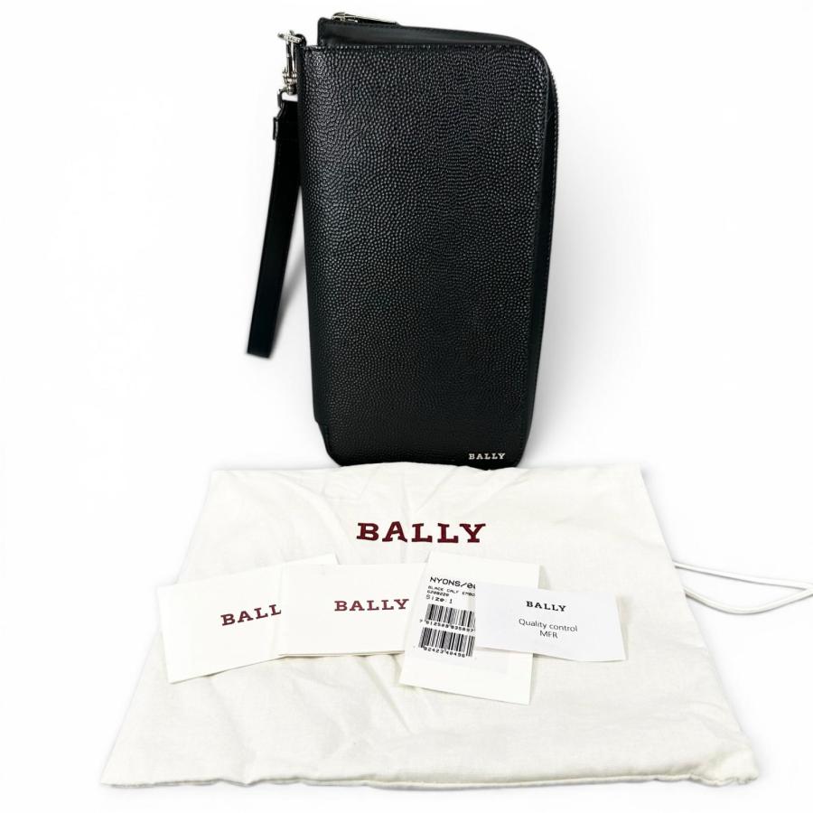 Bally（バリー） 未使用品△BALLY NYONS カーフレザー ラウンド 