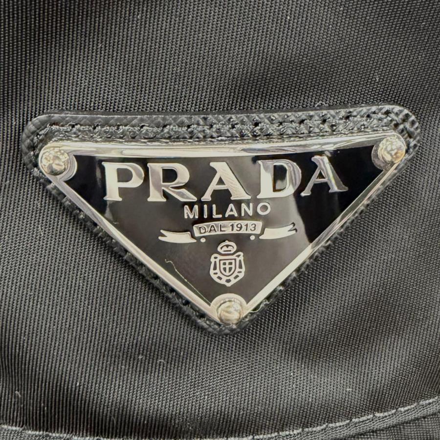 PRADA（プラダ） 極美品◇PRADA 2023年製 2HC137 RE-NYLON レザー使い