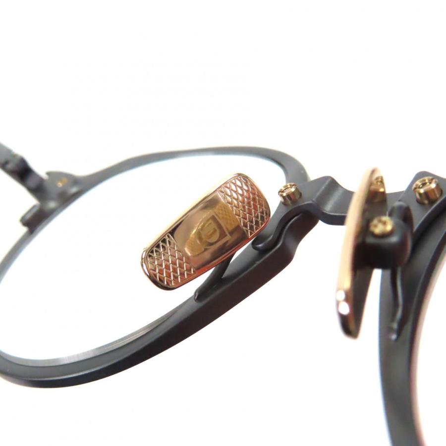 未使用品▼DITA ディータ DTX426 UNION-FOUR ユニオンスリー フォー チタン メガネ 眼鏡 アイウェア ガンメタリック マットブラック 47□21-145 日本製 メンズ 未使用品▽DITA ディータ DTX426 UNION-FOUR チタンフレーム メガネ
