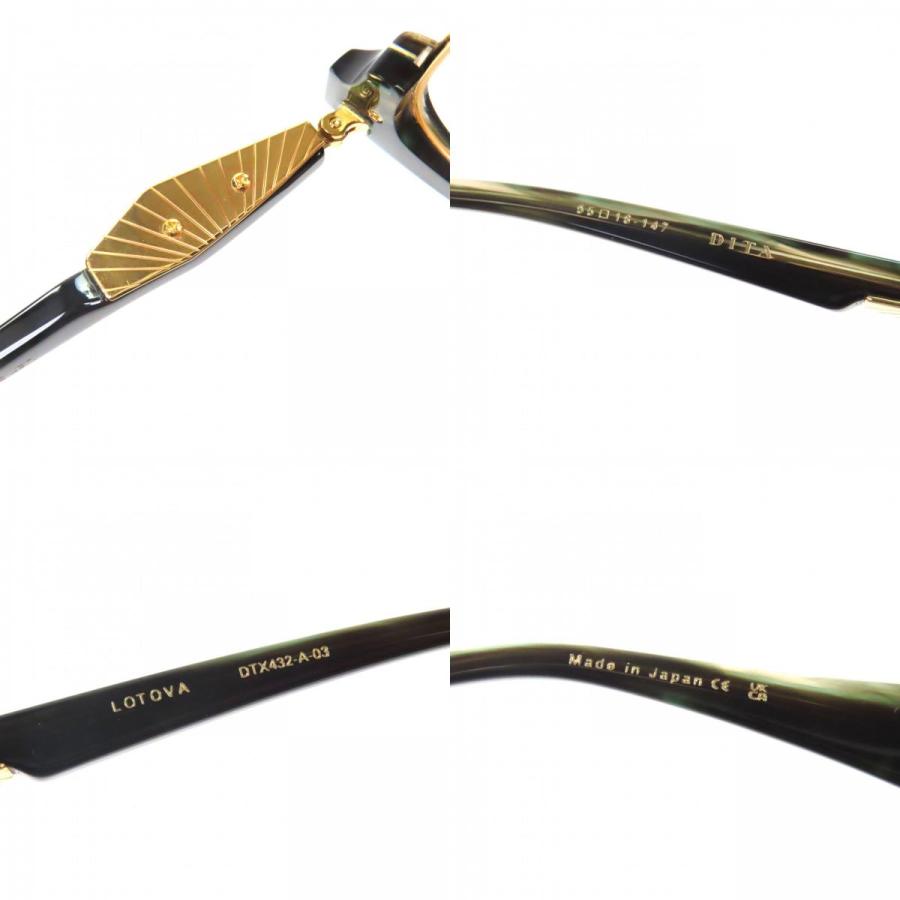 未使用品▽DITA ディータ DTX432 LOTOVA OPTICAL ブローライン形