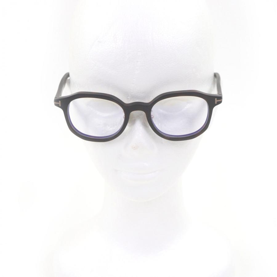 未使用品□TOM FORD トムフォード TF6007-D-B ブルーライトカット メガネ 眼鏡 アイウェア マットダークブラウン 50□21-145 デモレンズ イタリア製 メンズ 未使用品□TOM FORD トムフォード TF6007-D-B ブルーライトカット