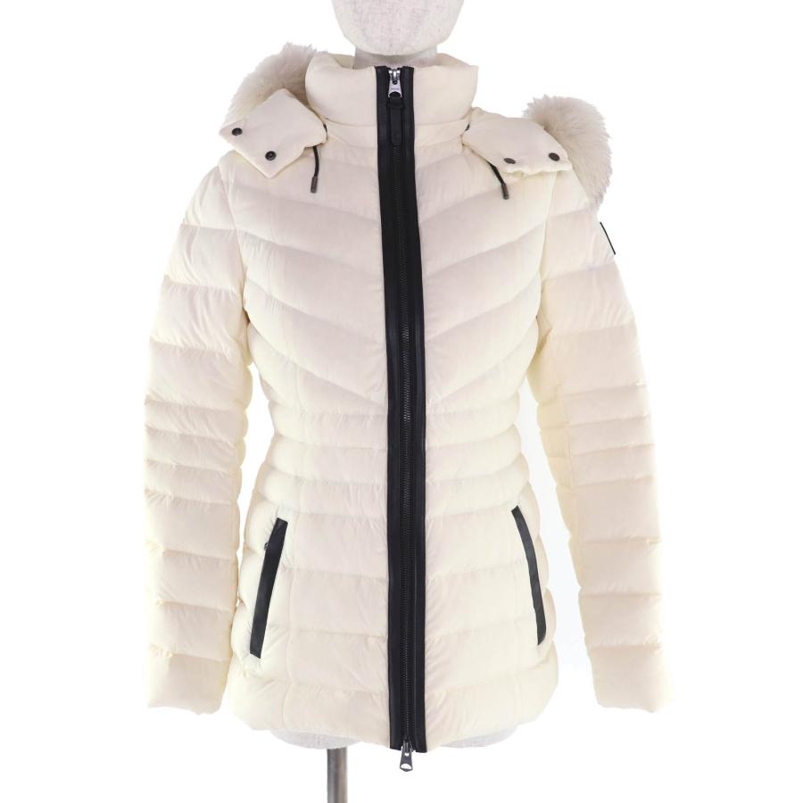 極美品☆MACKAGE マッカージュ PATSY-BX フォックスファー・フード付 