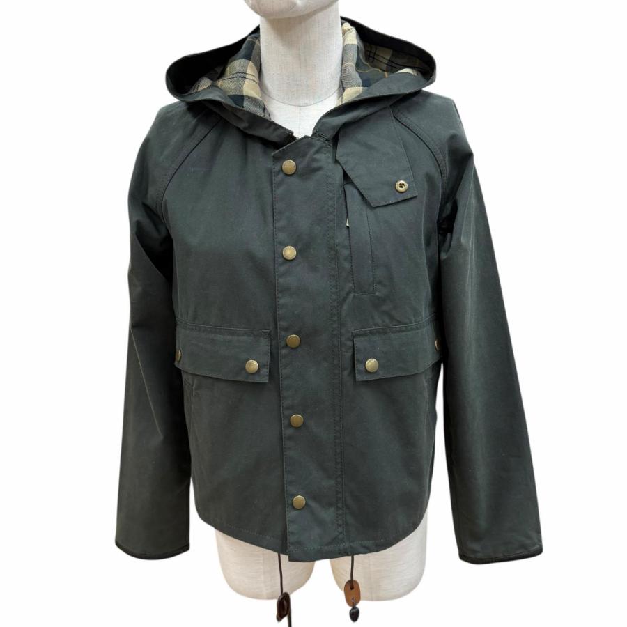 美品◇Barbour バブアー LWX0730SG51 SPEY WAX JACKET コットン