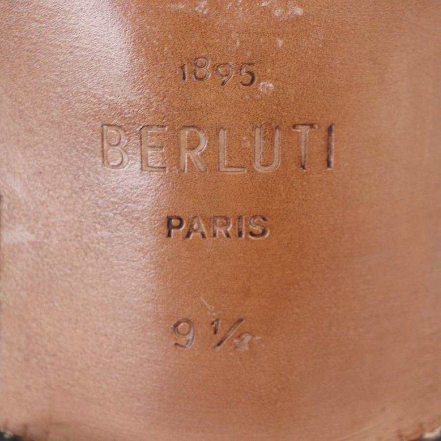 美品▽BERLUTI ベルルッティ ガレ カーシブ スリッパ ヴェネチアカーフ