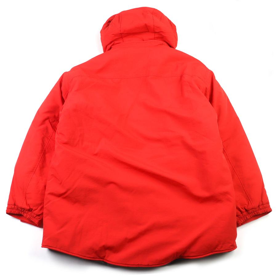 未使用品□WACKO MARIA ワコマリア 23FW-WMO-OD07 MONSTER PARKA プリマロフト ロゴ刺 ダウンジャケット レッド S 日本製 正規品 メンズ 定価93,500円 WACKO MARIA（ワコマリア） 未使用品□WACKO MARIA 23FW-WMO-OD07
