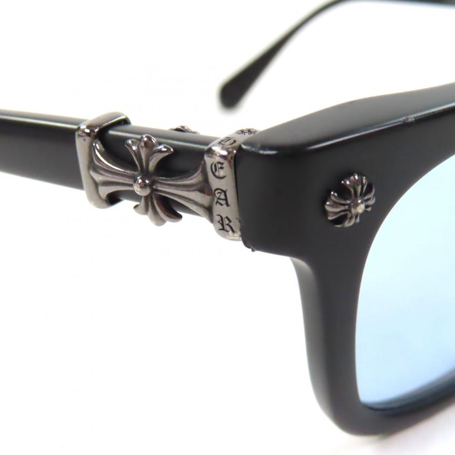美品▽CHROME HEARTS クロムハーツ COX UCKER 925 CHクロス アイウェア 