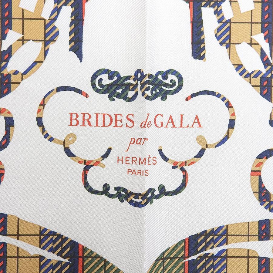 HERMES（エルメス） 極美品△HERMES カレ45 BRIDES de GALA 式典用馬勒