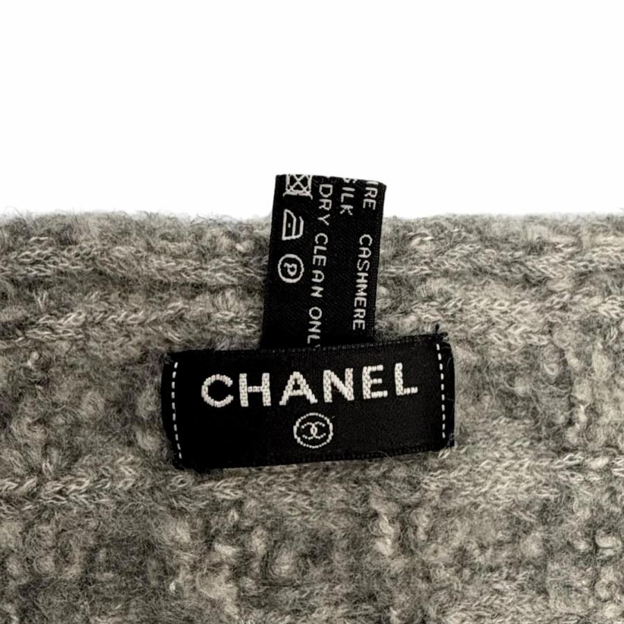CHANEL（シャネル） 美品◇CHANEL 17B カシミヤ シルク ココマーク装飾