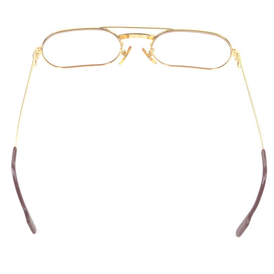 Cartier（カルティエ） 良品□Cartier トリニティ ツーブリッジ メガネ