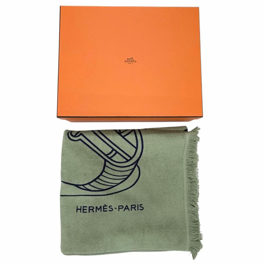 エルメス バスタオル✨ヨッティング プラージュ テレサ ビーチタオル 新品 HERMES（エルメス） 未使用品◇HERMES ヨッティング プラージュ テレサ