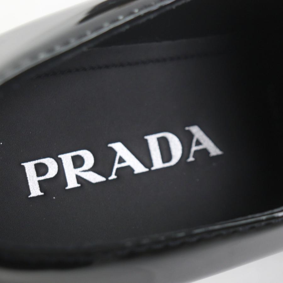 PRADA（プラダ） 未使用品▽PRADA 2DE127 チョコレート パテントレザー