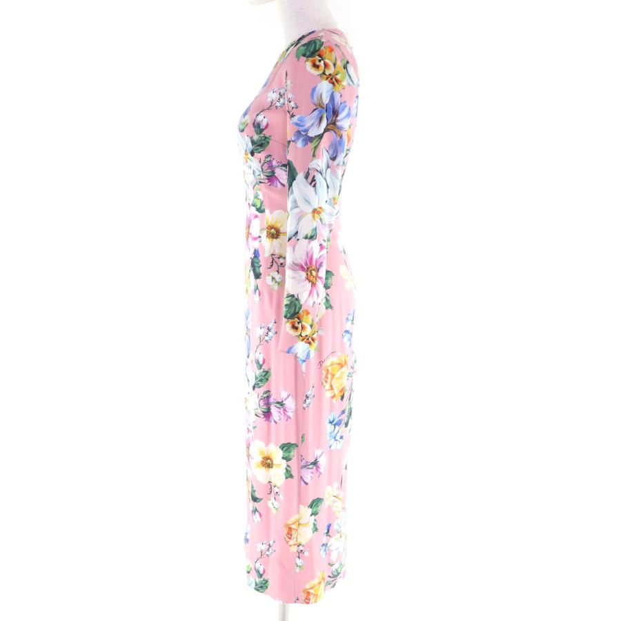 極美品☆DOLCE&GABBANA ドルチェ＆ガッバーナ F6GAVT/FSA7G フローラル 
