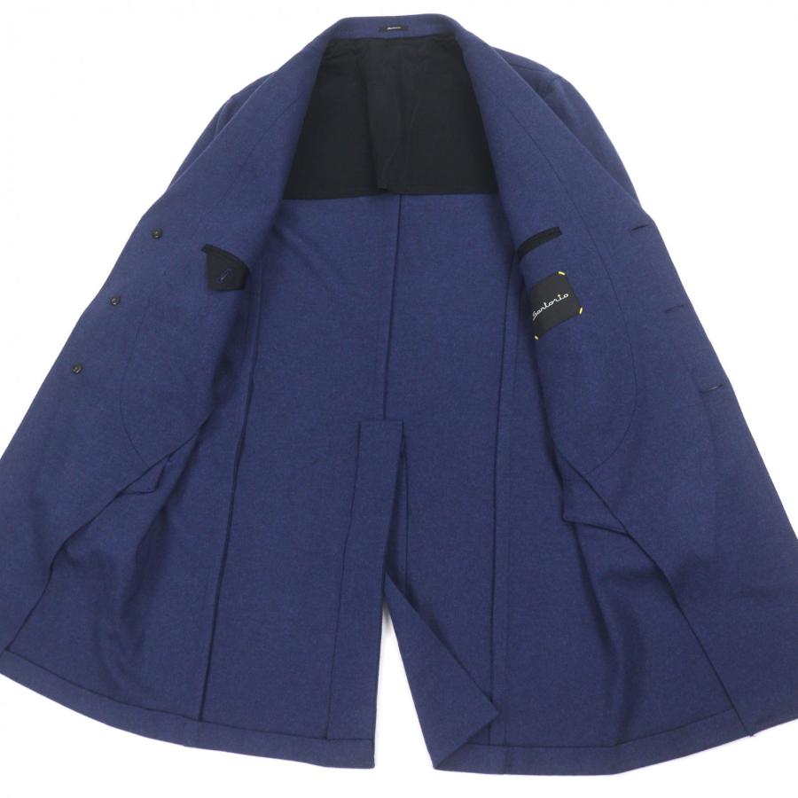極美品▽Sartorio サルトリオ ウール100% シングル チェスターコート 