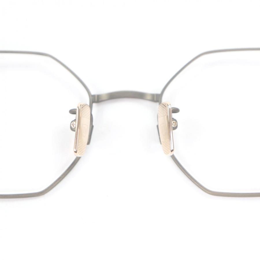 未使用品□DITA ディータ DTX174-A-03 BELIEVER-TWO オクタゴンメガネ 眼鏡 アイウェア アンティークゴールド 50□20-139 日本製