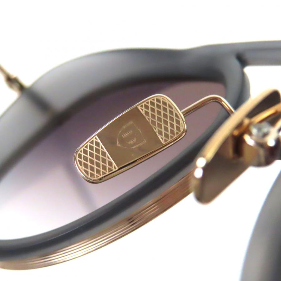 未使用▼DITA ディータ 19017 SPACECRAFT ツーブリッジ アイウェア サングラス ピンクゴールド スモークグレー 52□21-144 定価108900円_7