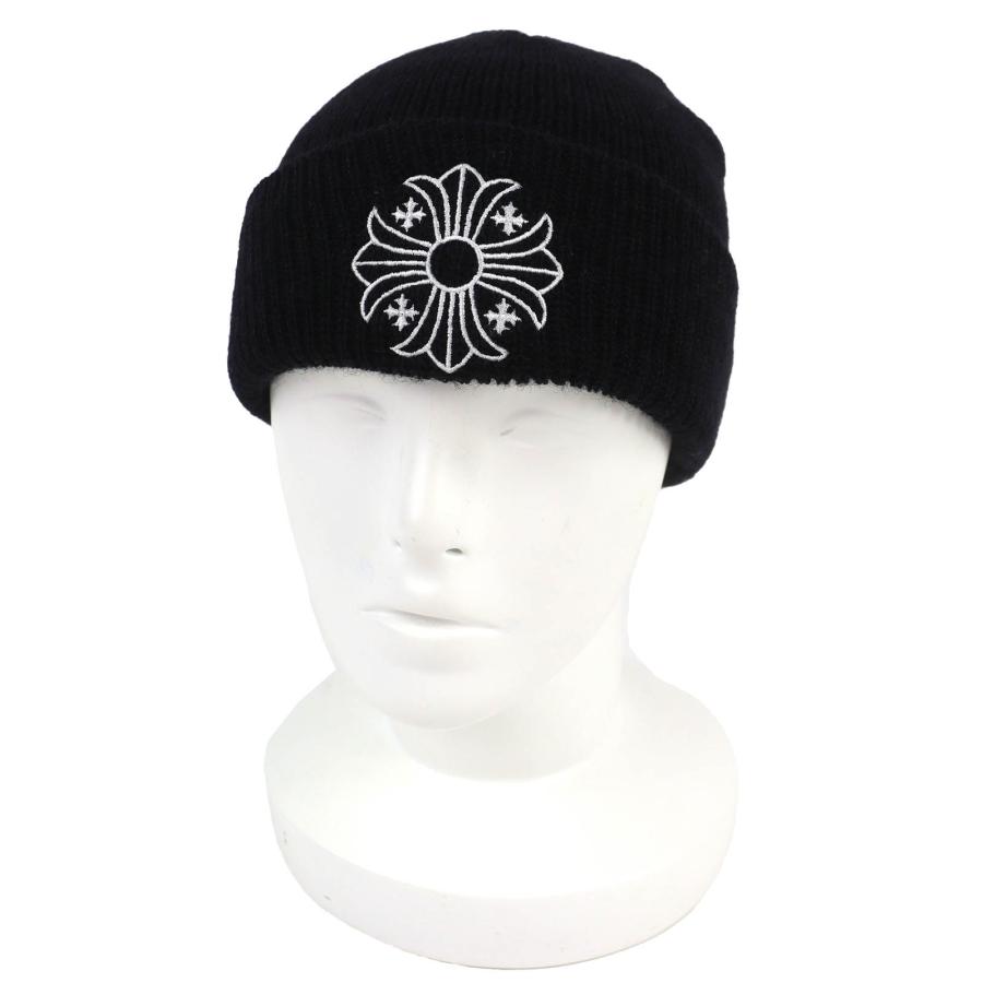 極美品△CHROME HEARTS クロムハーツ ウール100％ CHプラス刺繍