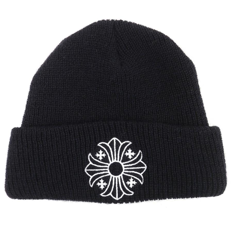 極美品△CHROME HEARTS クロムハーツ ウール100％ CHプラス刺繍