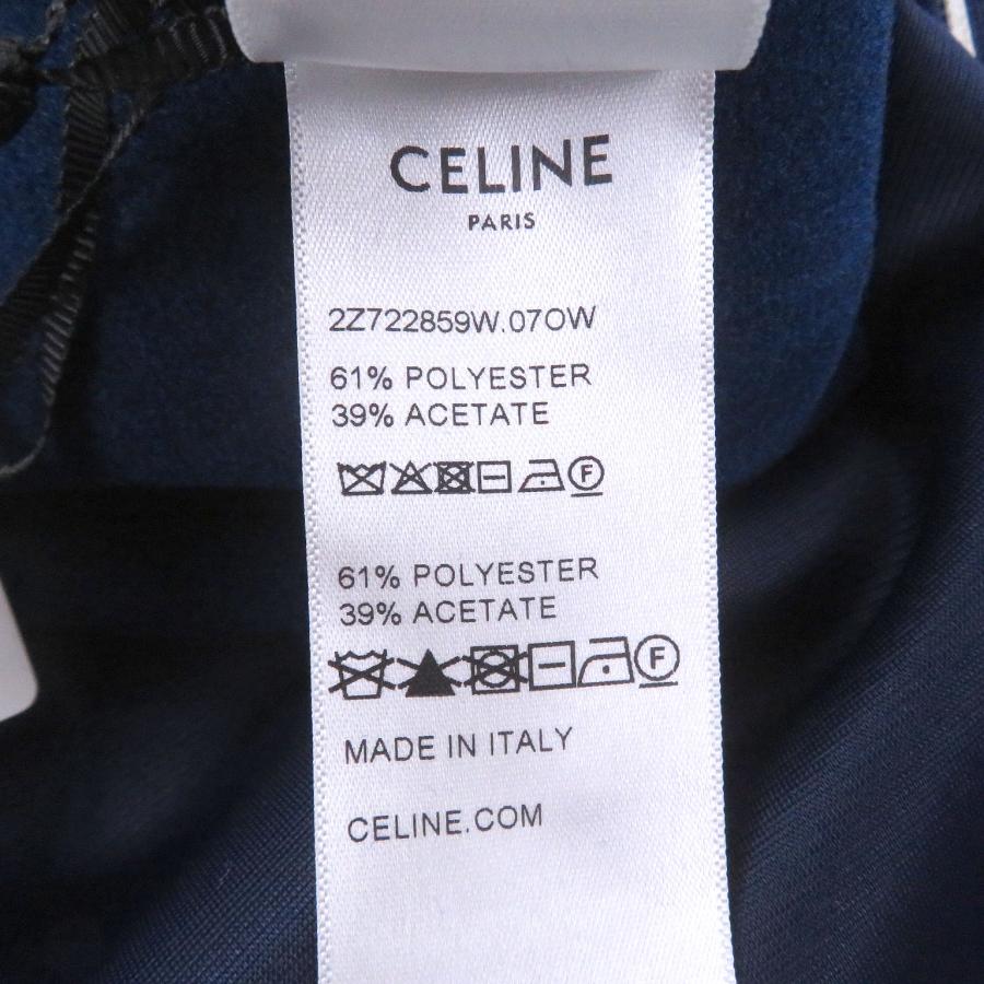 CELINE（セリーヌ） 未使用品□CELINE 2Z722859W ロゴ刺繍 サイド