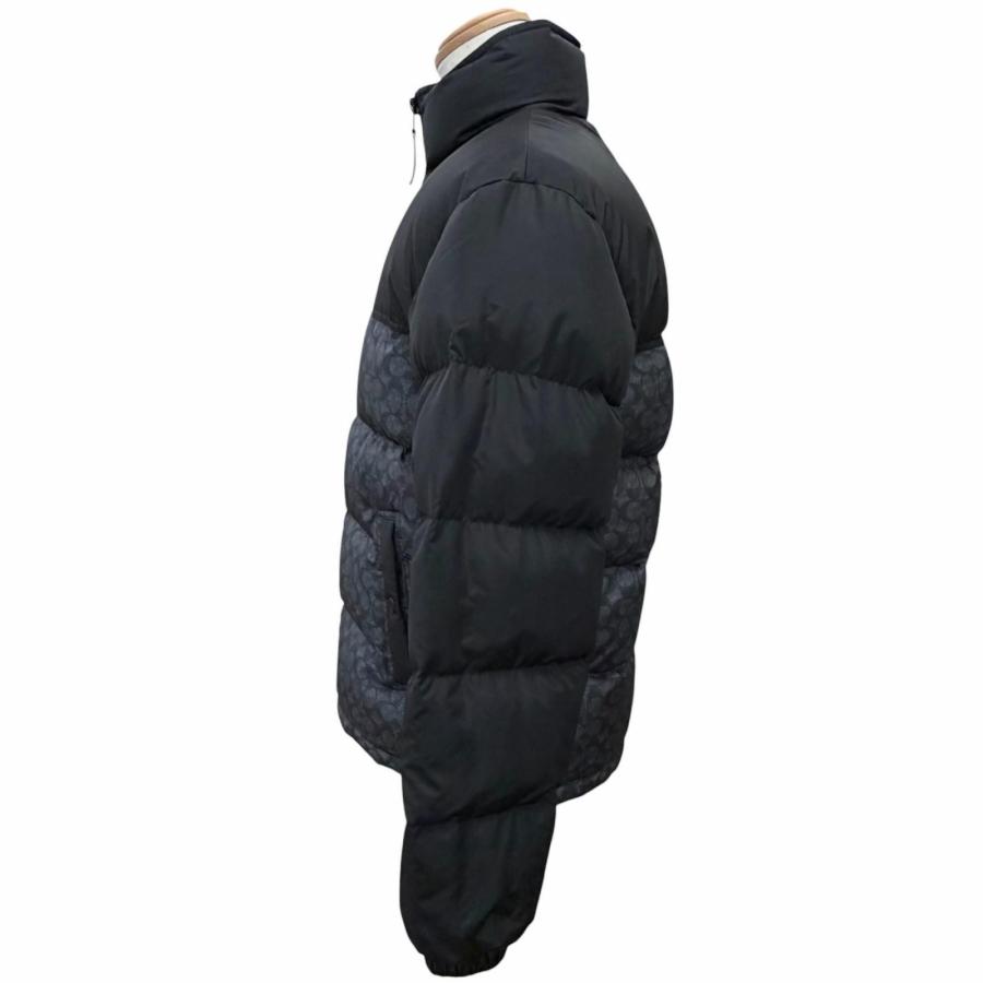 COACH（コーチ） 美品△COACH CU798 シグネチャー柄 スタンドカラー 