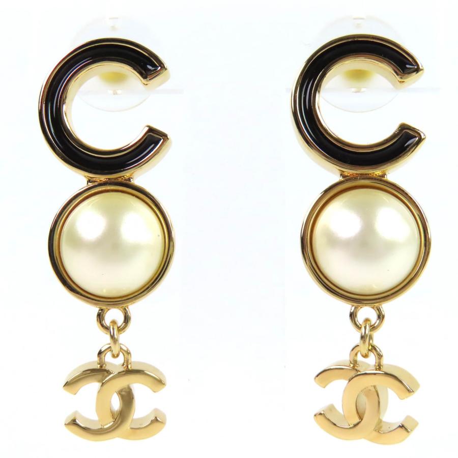 美品CHANEL正規品ピアス片耳 CHANEL（シャネル） 極美品△CHANEL ABE234 ココマーク COCOロゴ