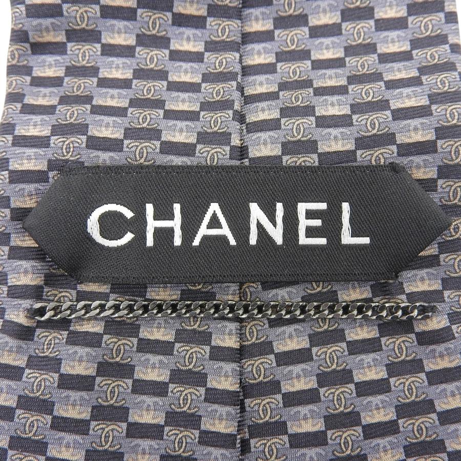 CHANEL（シャネル） 未使用品△CHANEL シルク100％ ココマーク柄 総柄