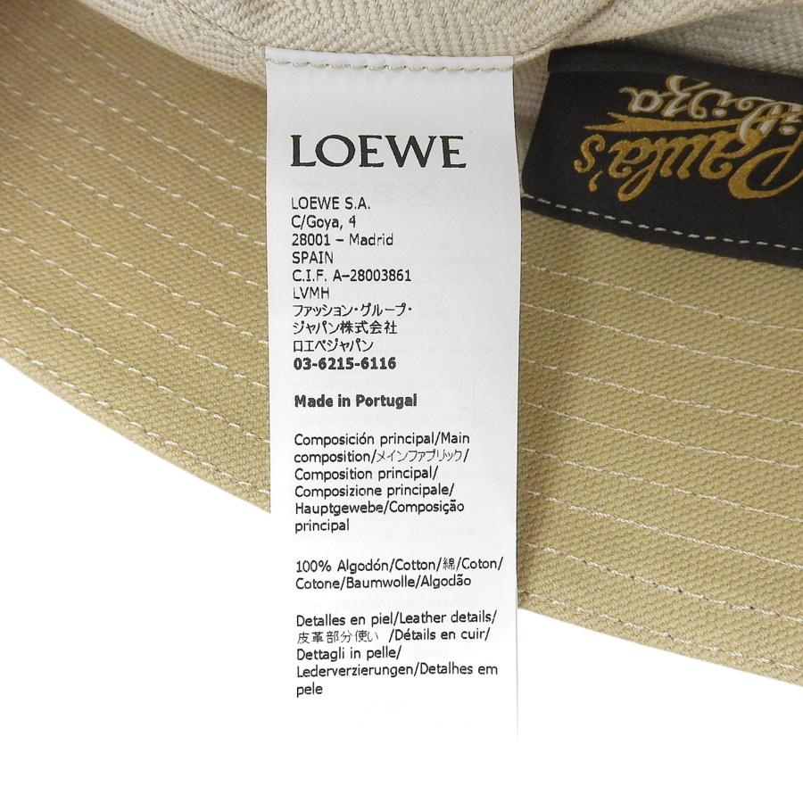 LOEWE（ロエベ） 極美品△LOEWE コットン100％ レザーロゴパッチ