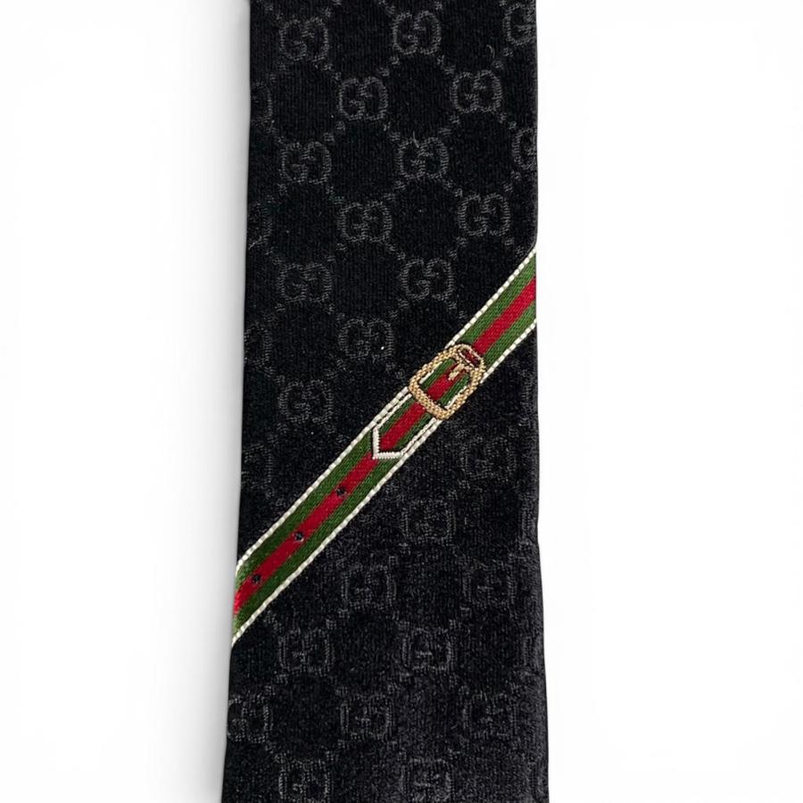 GUCCI（グッチ） 未使用品△GUCCI シルク100％ GGパターン GGロゴ