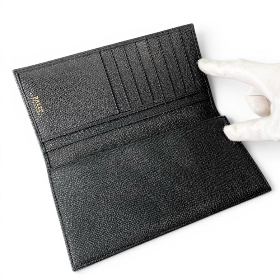 Bally（バリー） 極美品△BALLY LALIRO ロゴ金具付き レザー ロング