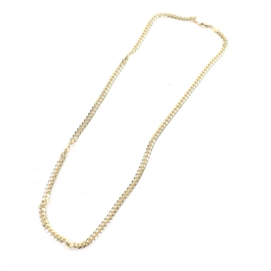 美品□AVALANCHE アヴァランチ マイアミ 10K 喜平チェーン ネックレス 